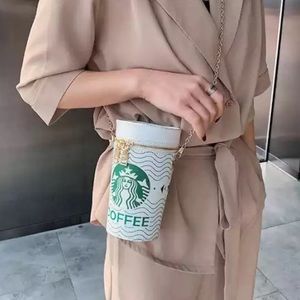 New Starbucks Inspired Over the Shoulder Bag